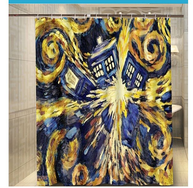 Doctor Who Shower Curtain