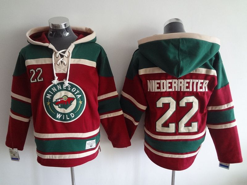 mn wild jersey hoodie