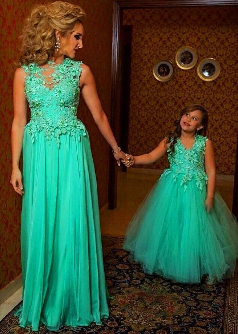 formal dresses for mom and daughter