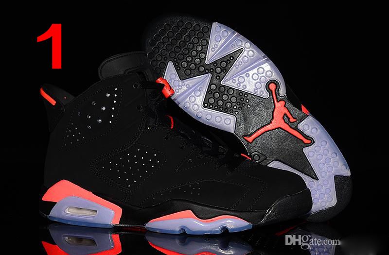 air jordan retro 6 noir et rouge