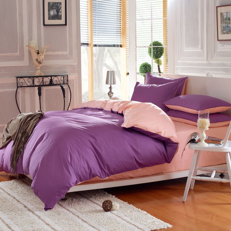 Custom Solid Color Bedding Set Green 50 Silk Satin Bedding Sets