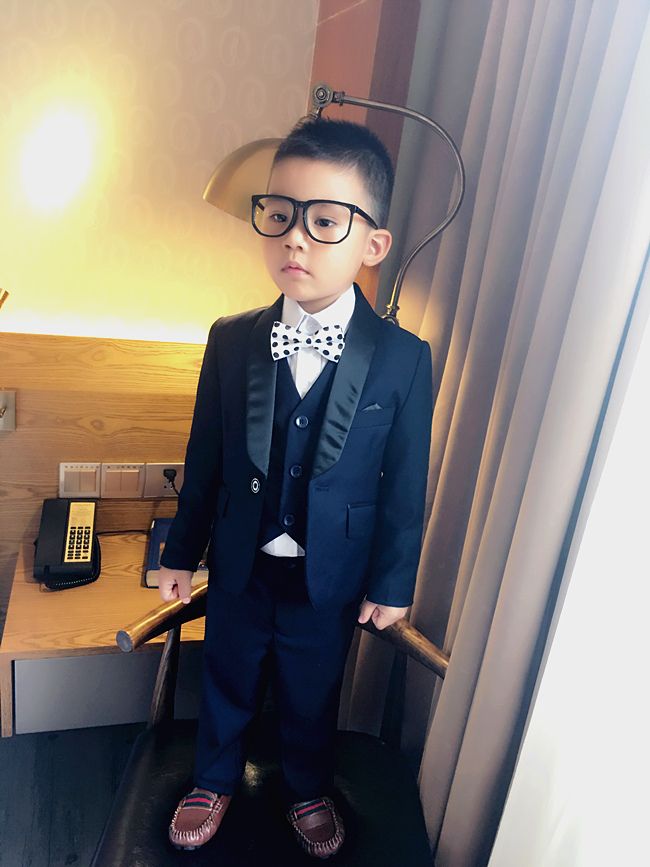 New Born Baby Toddler Kids Boy Teen Formal White Shawl Lapel Suit Set Satin Necktie Sm-20 New Born Baby Toddler Kids Boy Teen Formal White Shawl Lapel Suit Set Satin Necktie Sm-20