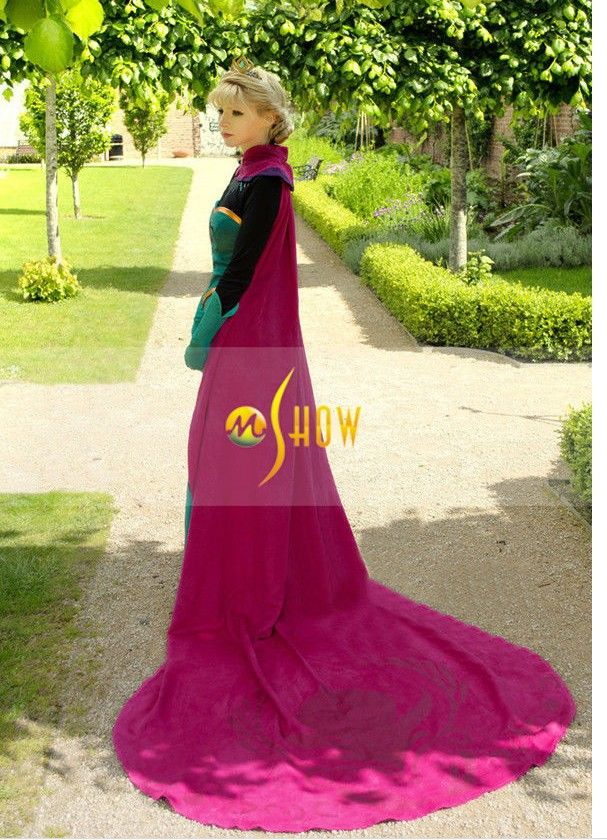 Acquistare Ragazze Cartone Animato Congelato Elsa Incoronazione Cosplay  Abiti Bambini Scherza Il Costume Ragazza Vestito Da Partito Principessa Con  Grande Mantello Rosso ACE1002 Economico | Consegna Veloce E Qualità |  DHgate Italy