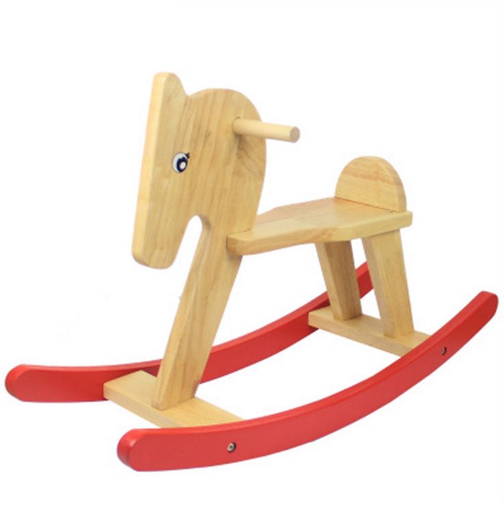 wooden rocking horse for baby