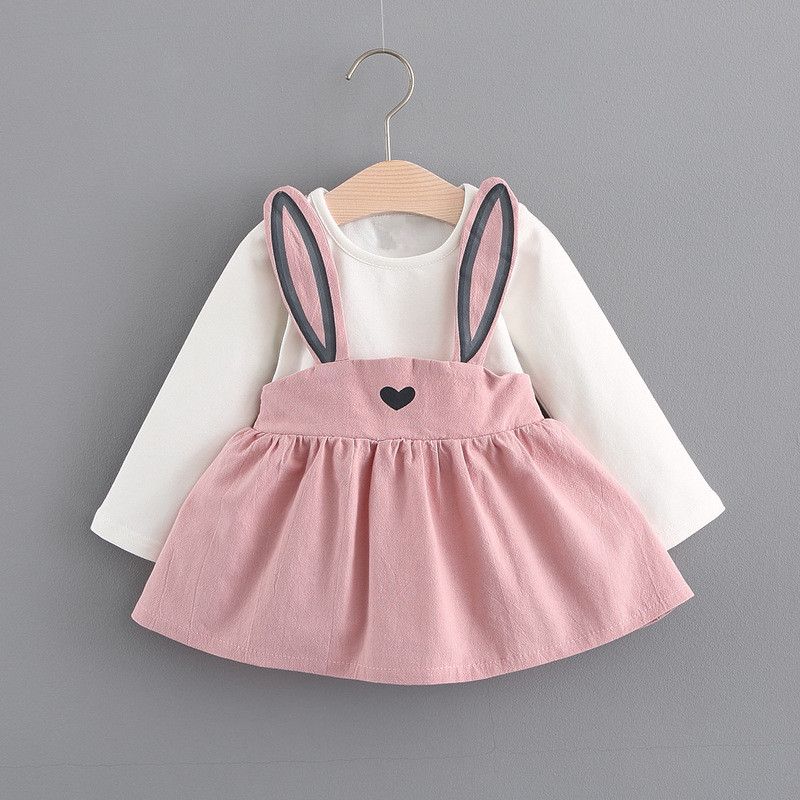 Baby Girls Dress Cartoon Infant Party Dress For Toddler Girl 0-2Years Brithday Clothes 2017 Autumn Casual Baby Girl Clothes Baby Girls Dress Cartoon Infant Party Dress For Toddler Girl 0-2Years Brithday Clothes 2017 Autumn Casual Baby Girl Clothes