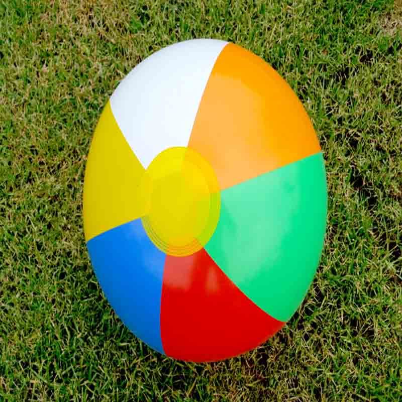 striped beach ball