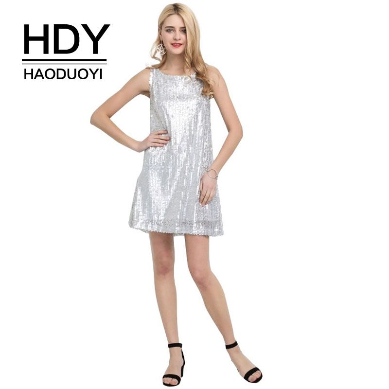 haoduoyi sequin dress