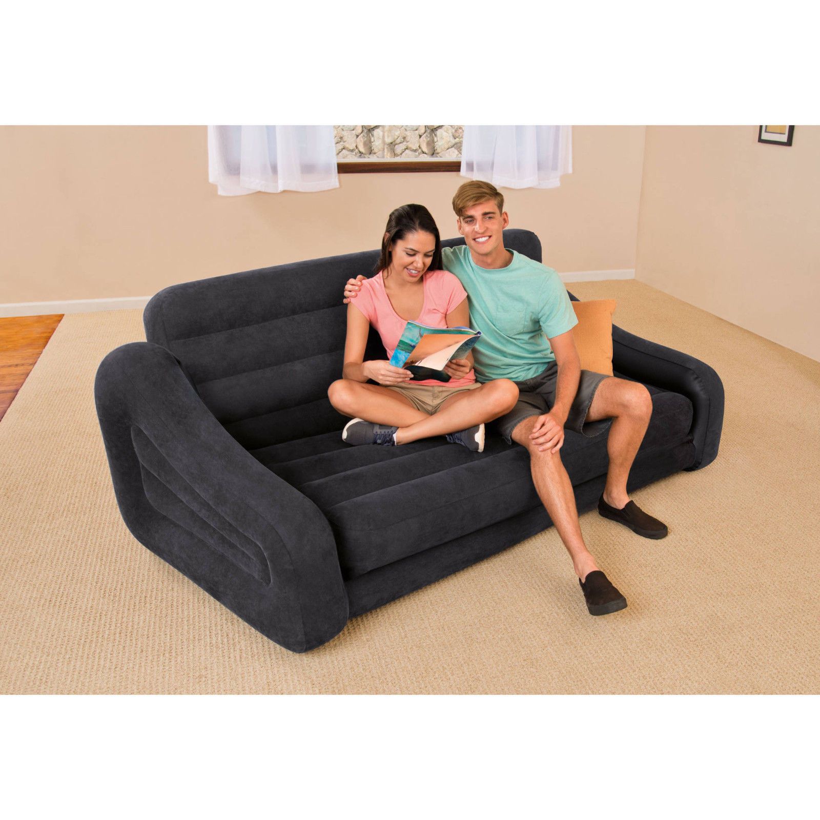 2020 Couch Bed Sofa Sectional Sleeper Futon Living Room Furniture NEW From Huangxinxin16