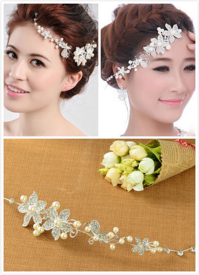 2015 Summer Bridal Tiaras Crowns In Stock Headbands Beach Wedding Hair Accessories Shiny Crystal Flower Faux Pearls Tiaras Bridal Jewelry Accessories Hair Accessories Best Wedding Hair Accessories From Wedding Present 12 82 Dhgate Com