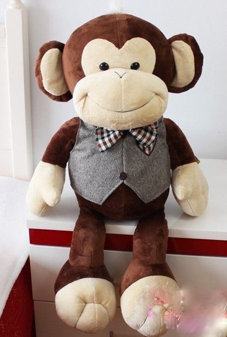 large plush monkey