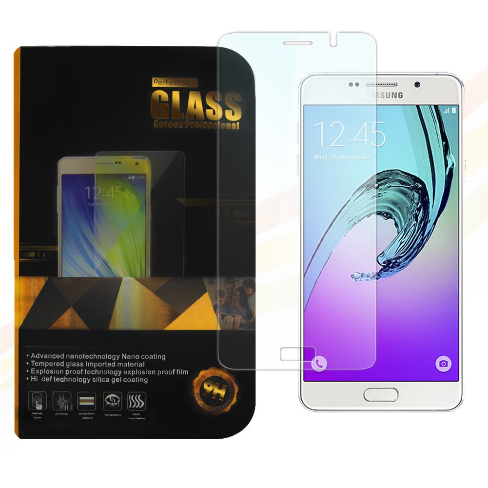 Protector de pantalla de cristal templado Samsung galaxy A3 (2016) A5 ( 2016) A7 (2016) Accesorios