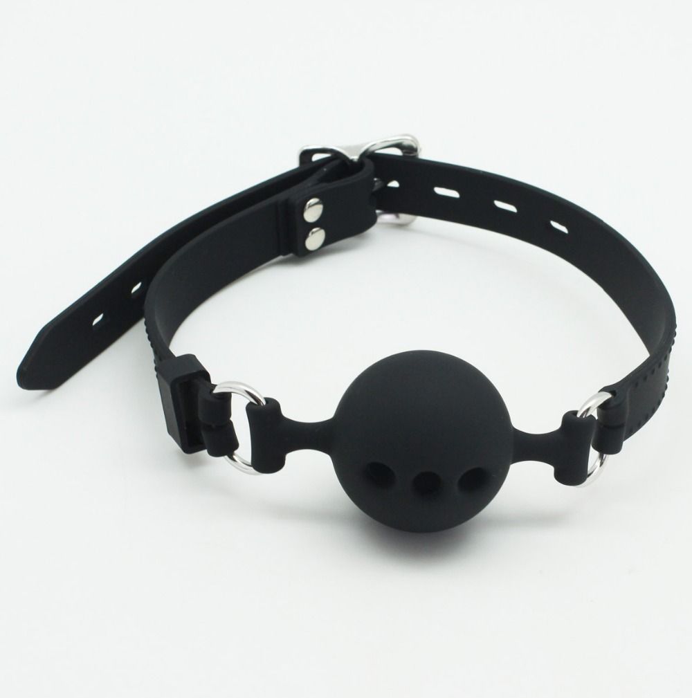 D 3.5 Cm / 4.3 Cm / 4.8 Cm Todos Os Preto Silicone Bondage Bola Mordaça, Adule Sexo Retenção Latex Boca Plug Com 3 Furos, Sexo Mordaça Bola De Bondage De $88,99 DHgate