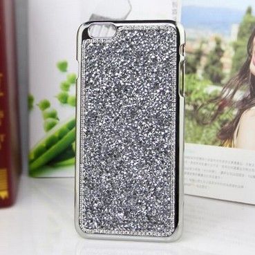 קנו אביזרים לטלפון נייד | Original Kingxbar Electroplated Hard PC Crystals  Rhinestone Case For Apple iPhone 7 8/ Plus Luxury Slim Diamond Back Case  Cover