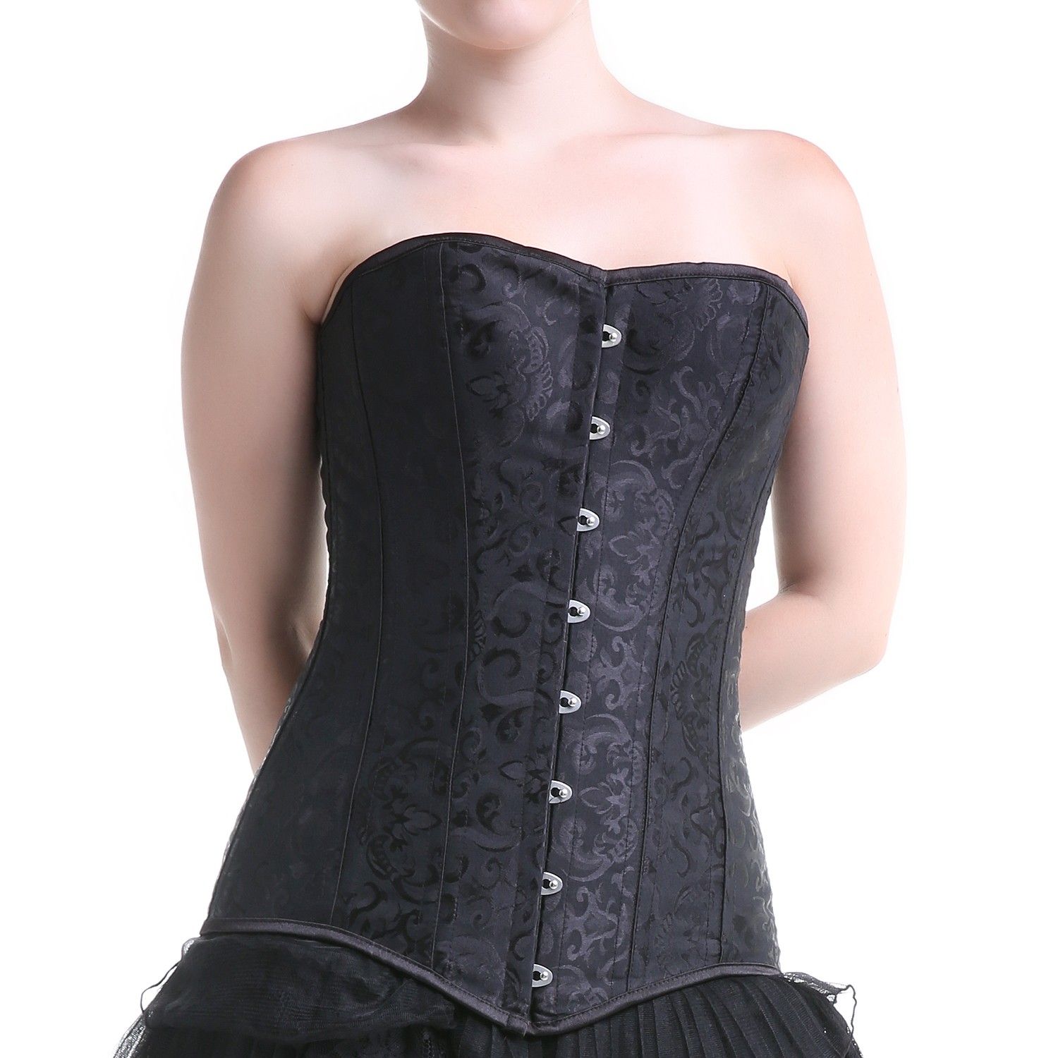 long waisted corset