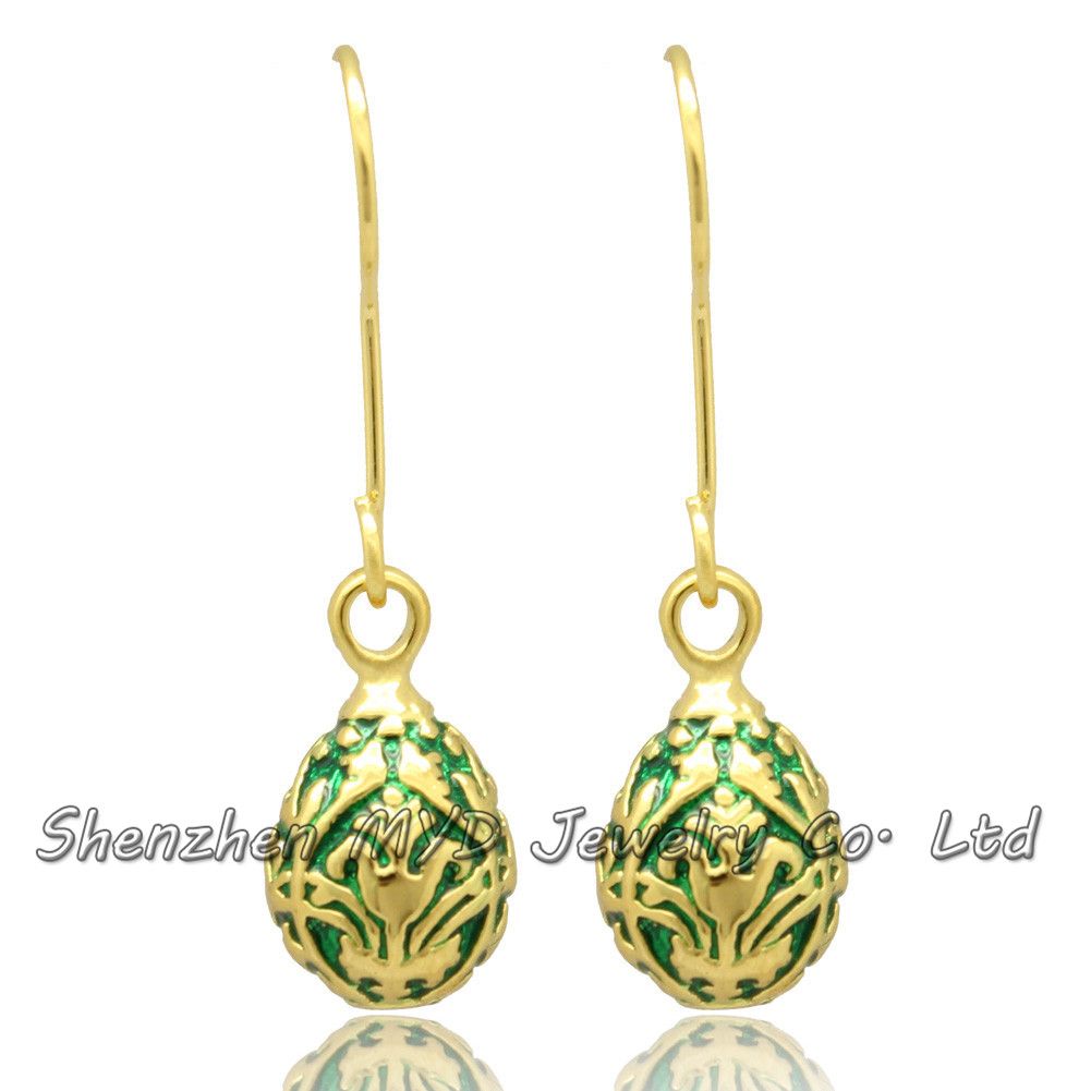 Easter Egg drop earrings