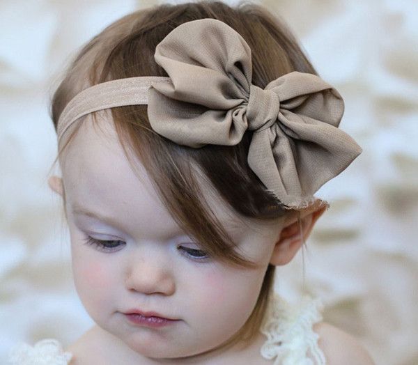 baby cream headband