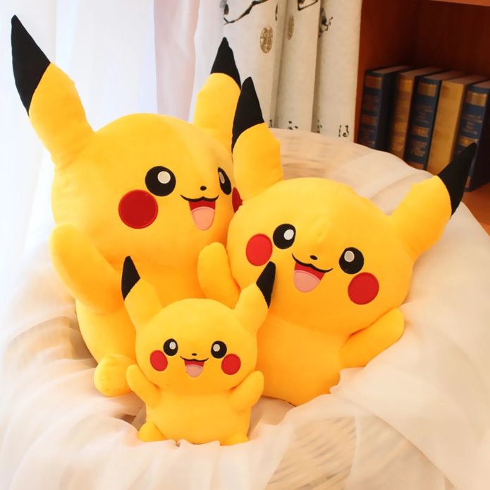 cute pikachu stuffed animal