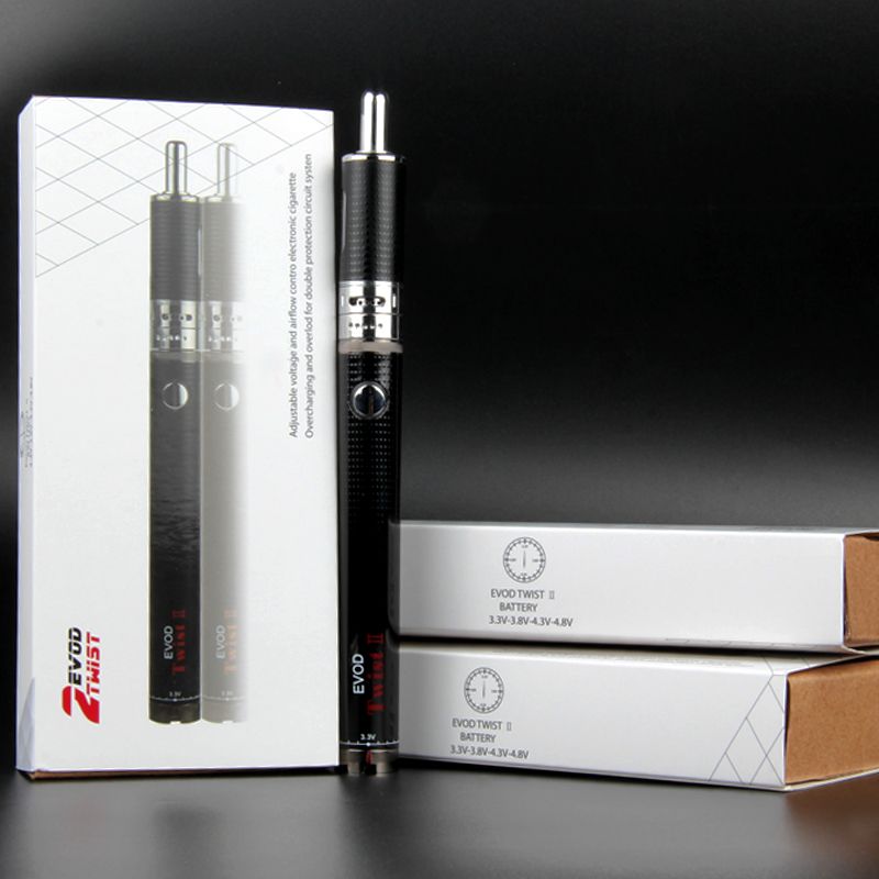 Evod Twist II 2 Emow Mega Kit Electronic Cigarette 1600mah