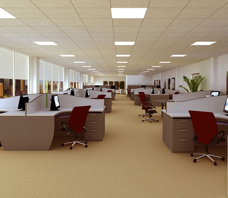 led panel office lighting