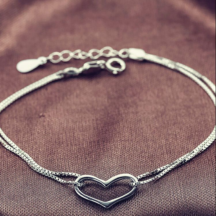 simple silver bracelet