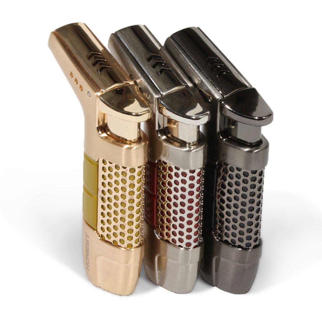 Modern Lighter Outdoor Barbecue Windproof Metal High Quality Butane Gas