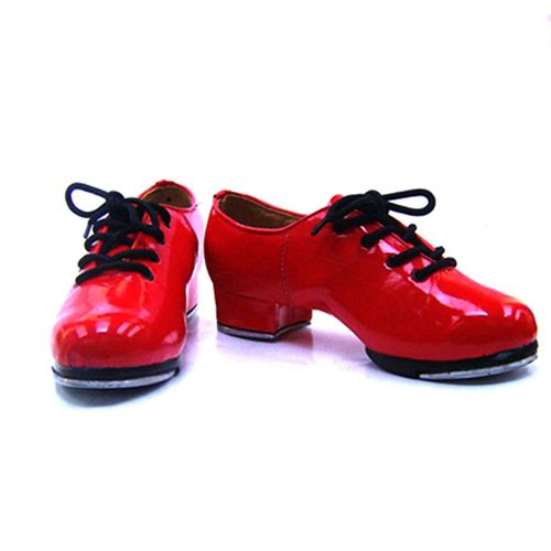 red tap shoe