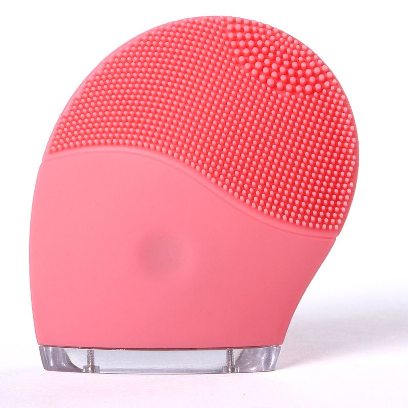Electric Face Cleanser Vibrate Pore Clean Silicone Cleansing Brush