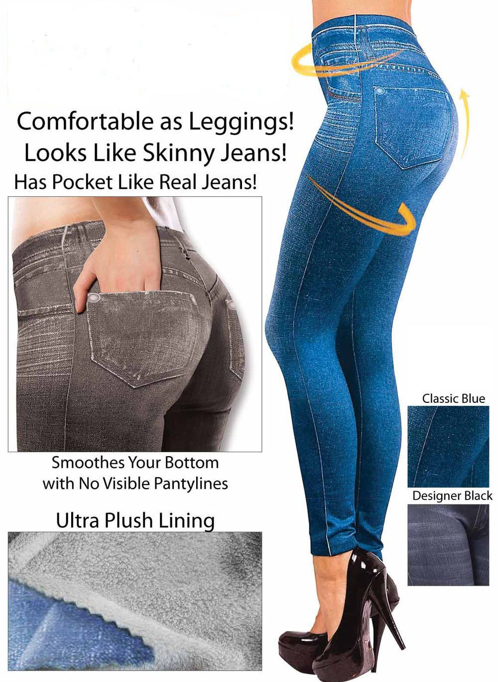 denim leggings