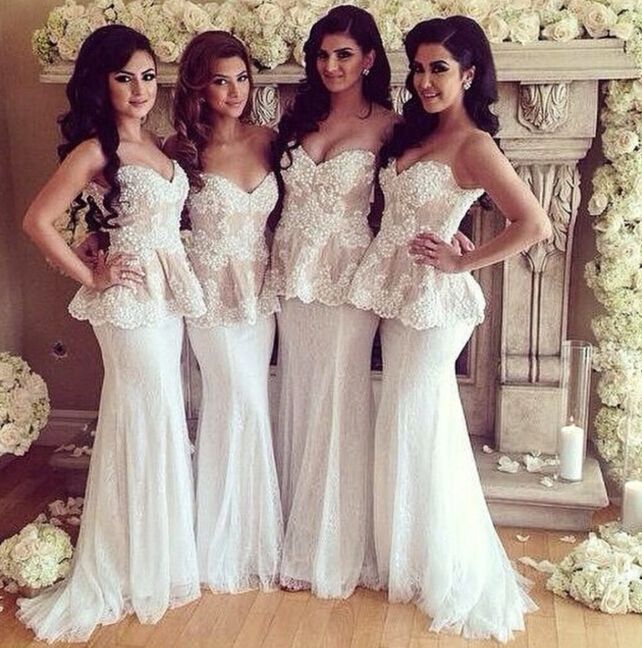 flowy beach bridesmaid dresses