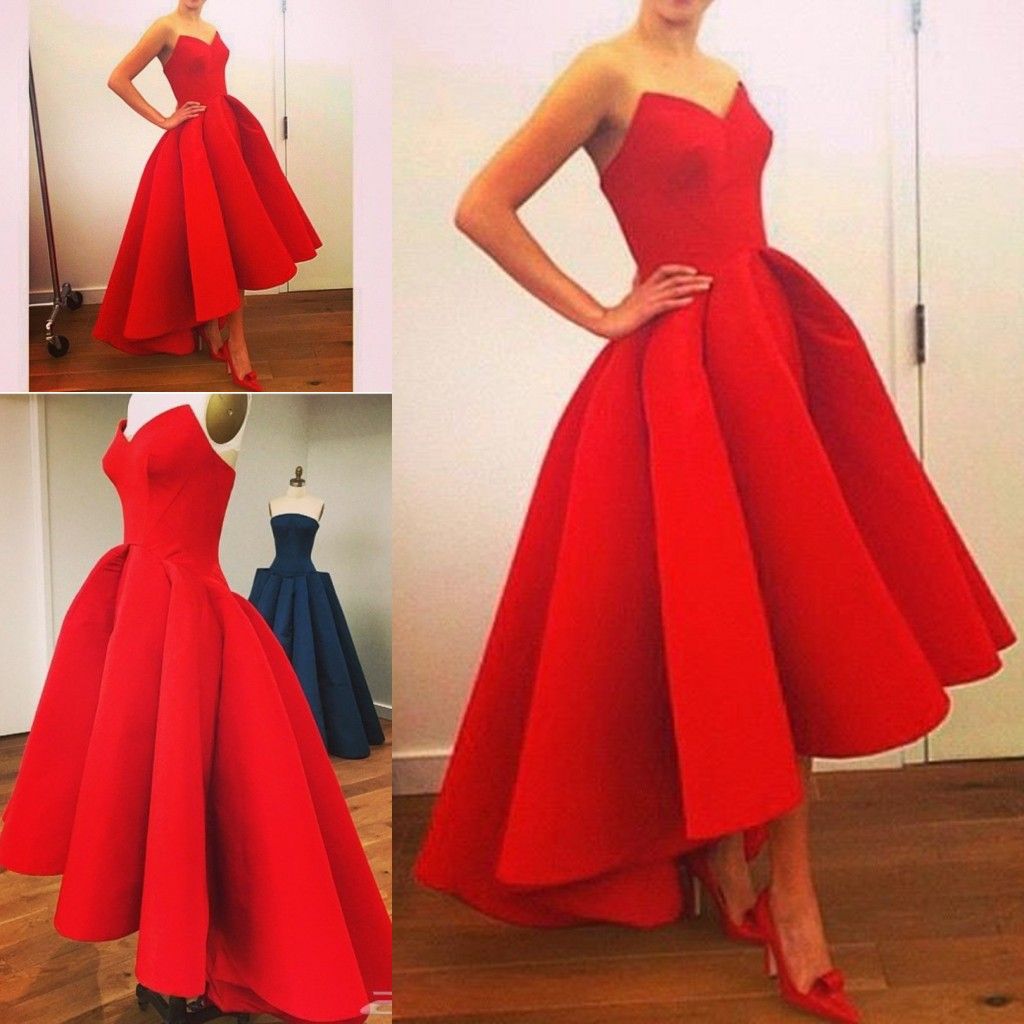 red occasion dress uk
