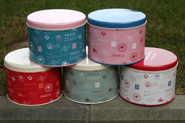 tin storage box with lid