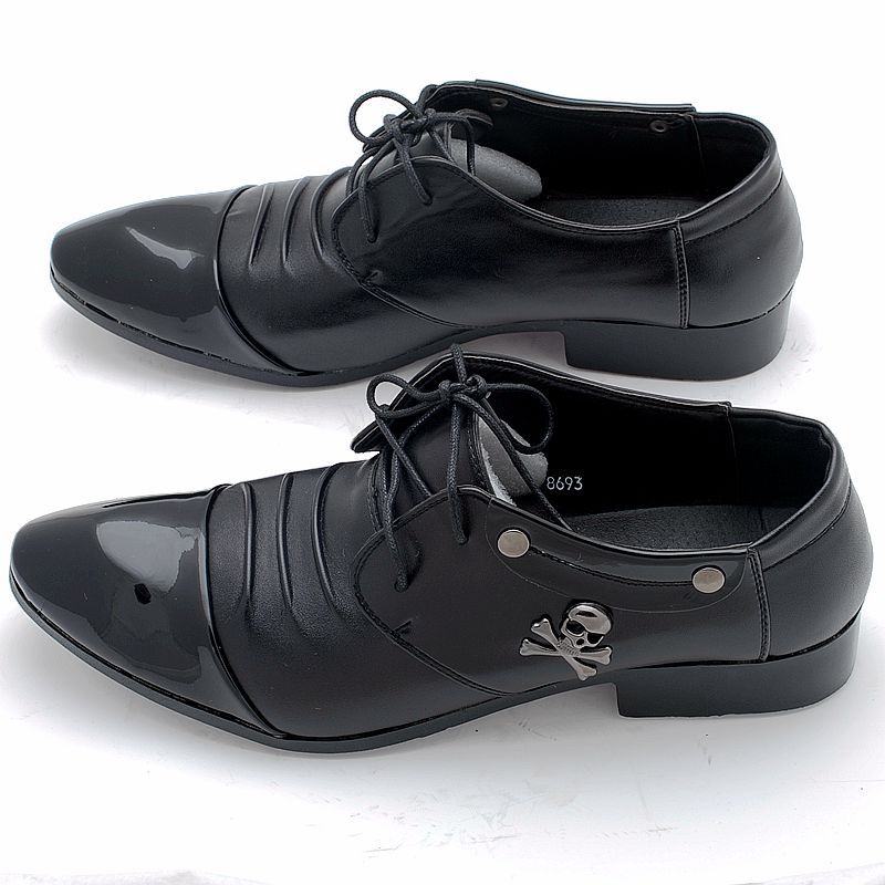 Fashion Mens Dress Shoes Men Casual Leather Shoes Wedding Shoes