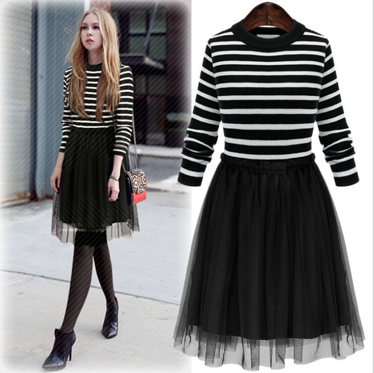 winter black dress outfits