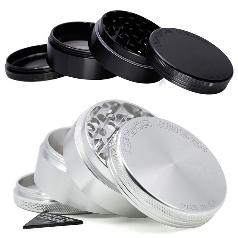 Buy Dropship Products Of Spacecase 4 Layers Herb Grinder Aluminium