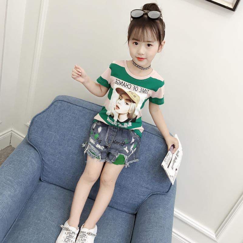 12 Traje para niñas 11 Ropa de moda de verano 10 Pantalones cortos para niñas 9 Camiseta estampada para bebés 8 Pantalones cortos con agujeros + camiseta 7 6 5 4 3 2 años 12 Traje para niñas 11 Ropa de moda de verano 10 Pantalones cortos para niñas 9 Camiseta estampada para bebés 8 Pantalones cortos con agujeros + camiseta 7 6 5 4 3 2 años