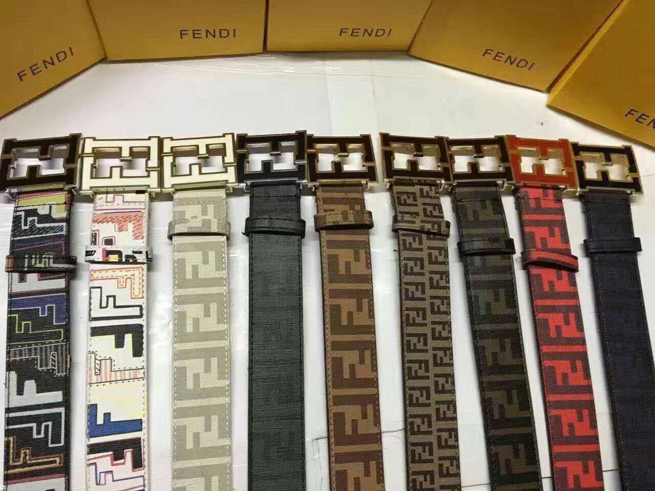 Wholesale&#13;FENDI&#13;1belt Men Women Leather Belts Soft Leather Belt Quality Solid Metal Buckle Fashion Printing Luxury Belt B12 From Ceoox, $12.76 | DHgate.Com