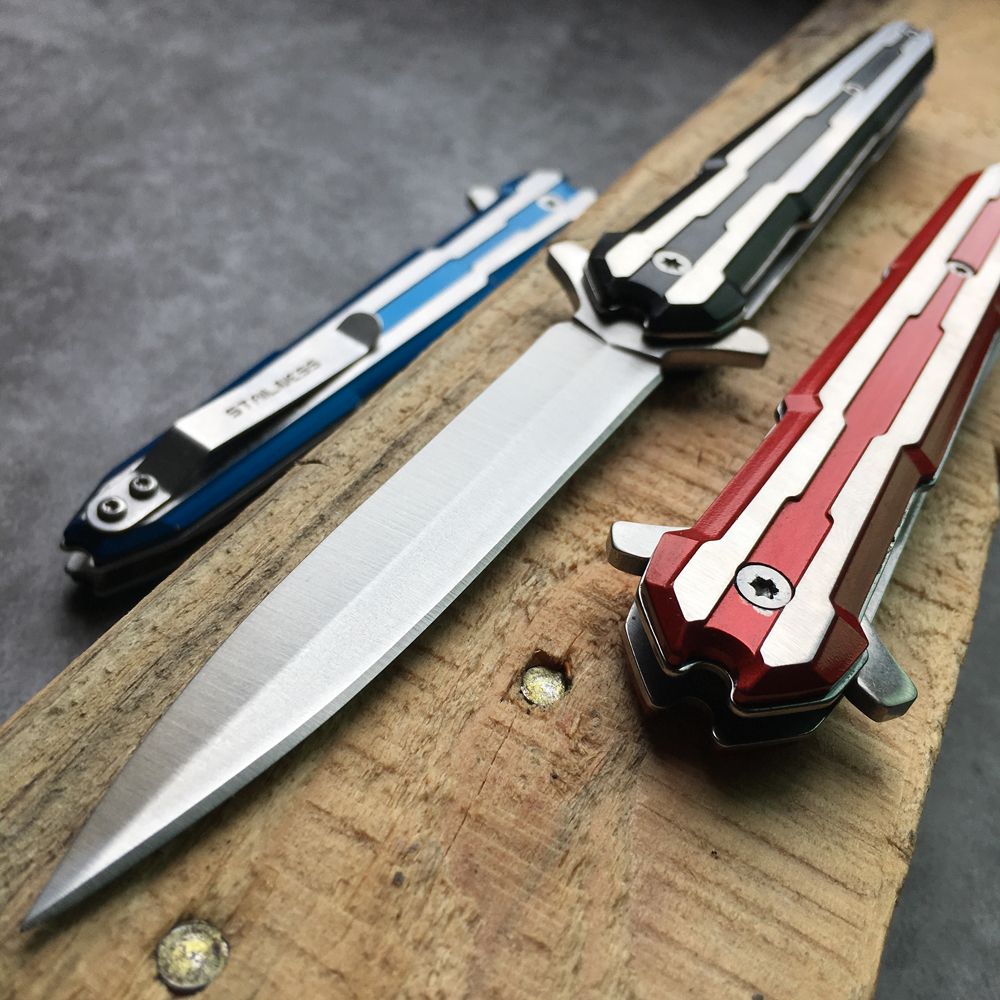 High Hardness Sharp Stiletto Knives Tactical Hunting Camping Knife