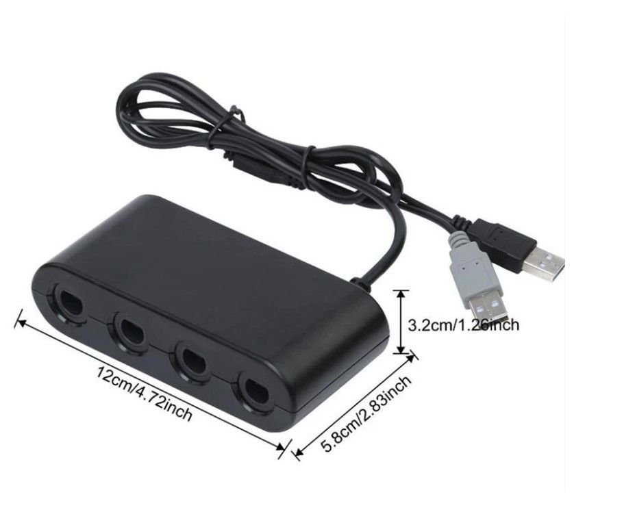 4 Ports For Game Controller Adapter Gamecube Gc Converter For Nintendo Switch Wii U Pc Game Accessories From Foolbird 7 26 Dhgate Com