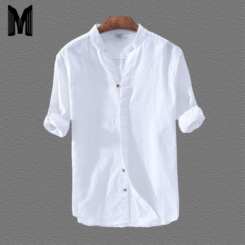 camisas hawaianas blancas