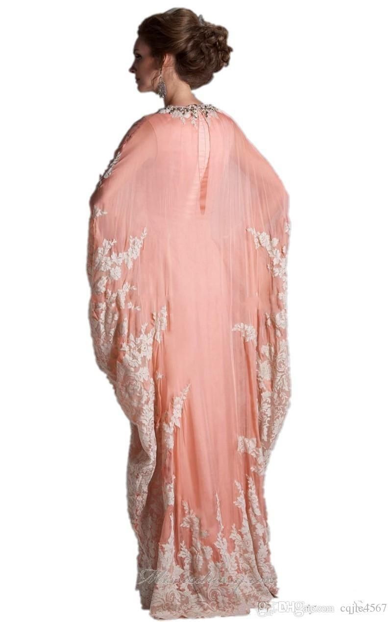 lace kaftan dress
