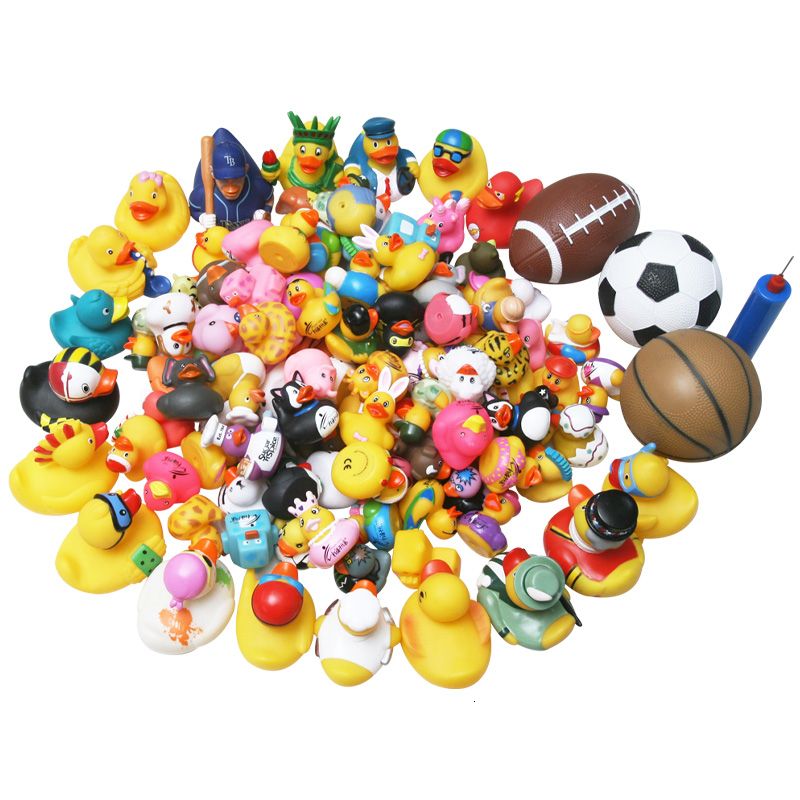 small rubber toys