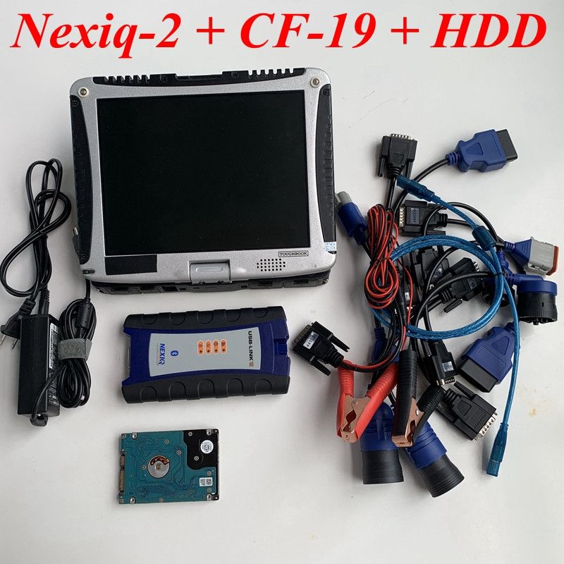 Collegamento USB NEXIQ 2 con interfaccia Diesel Truck software con tutti gli installatori