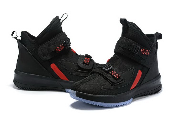 Compra Nike Lebron Soldier XII Negro Rojo Venta De Hococal James Soldado 13  Zapatos Hombres Mujeres Baloncesto Envío Barato | Entrega Rápida Y Calidad  | Es.Dhgate