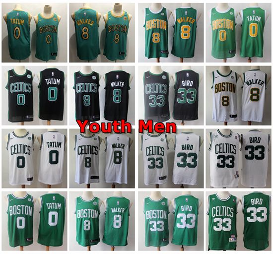 kids larry bird jersey