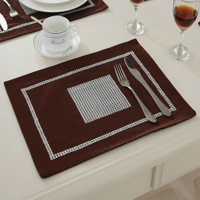 2019 Napkin Dining Luxury Table Tray Mat Coasters For Wedding