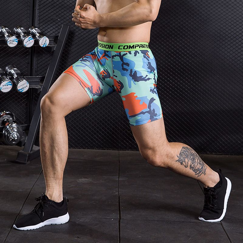 gym shorts with tights