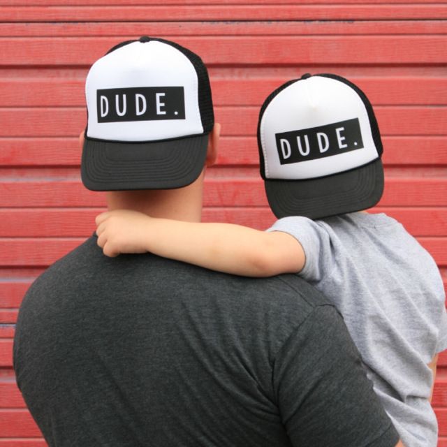 father and son hats