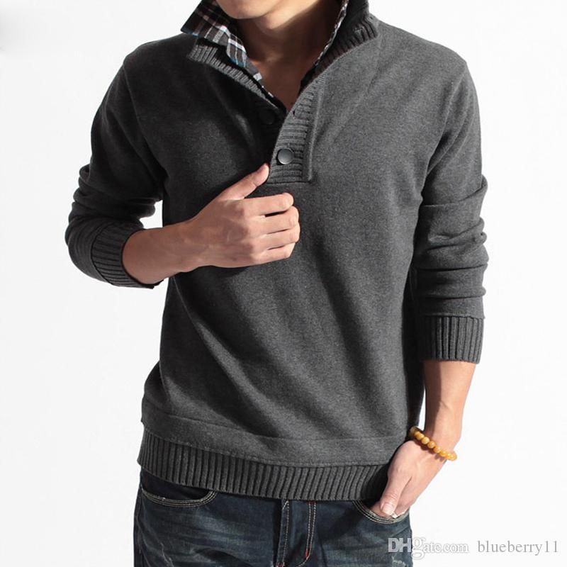 Compra Suéteres Para Hombre Suéter De Primavera Hombres Séter Séter Hombre  Hombres Y Pullovers Tire Homme Marque M 2XL Barato | Entrega Rápida Y  Calidad | Es.Dhgate