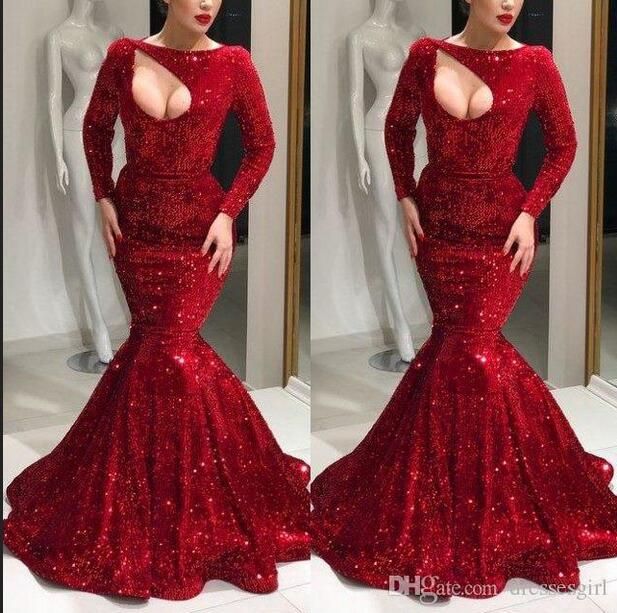 long dress neck designs