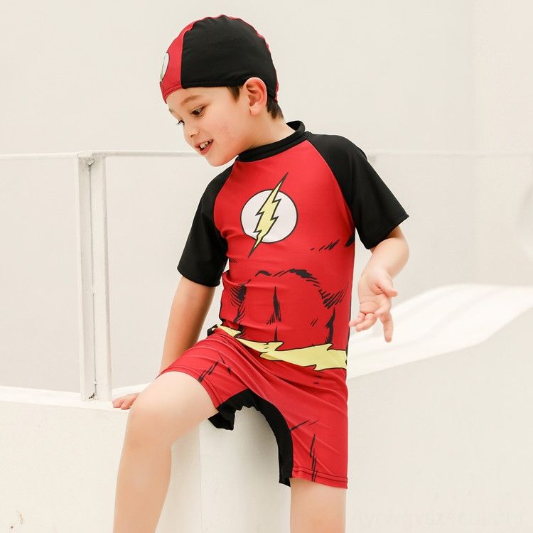 childrens superhero swimming costumes